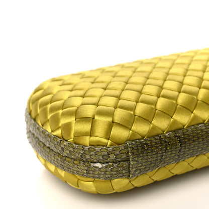 Bottega Veneta Satin Intreccio Impero Ayers Knot Clutch Duchesse 8 of 9