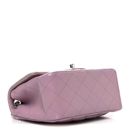 Chanel Lambskin Quilted Mini Square Flap Purple 4 of 10