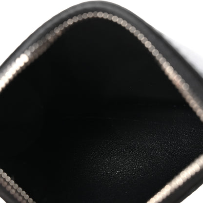 Celine Grained Calfskin Zipped Card Holder Black 5 of 8