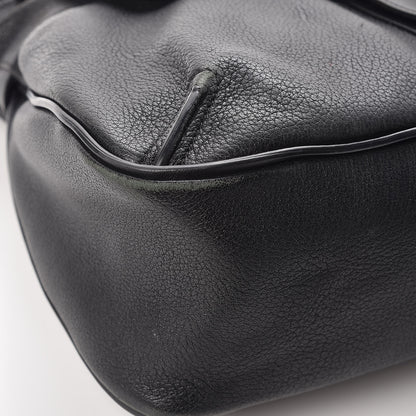Chloe Grained Lambskin Calfskin Medium Lexa Shoulder Bag Black 14 of 22