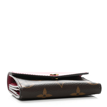 Louis Vuitton Monogram Zoe Wallet Fuchsia 4 of 9