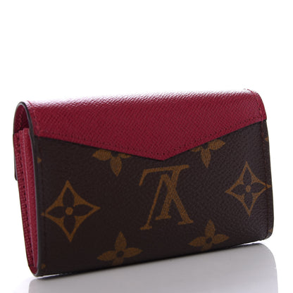 Louis Vuitton Monogram Sarah Multicartes Fuchsia 3 of 7