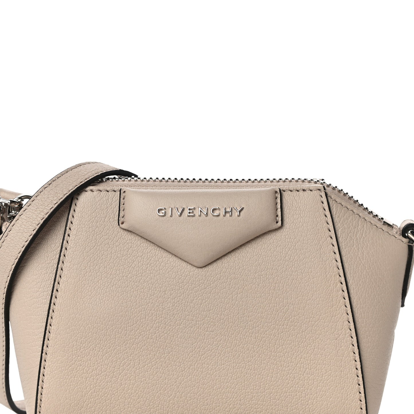 Sugar Goatskin Nano Antigona Dune