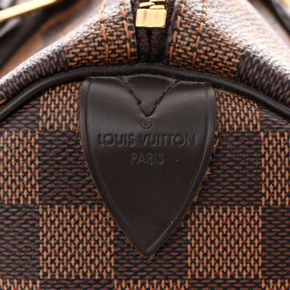 Louis Vuitton Damier Ebene Speedy 30 6 of 12