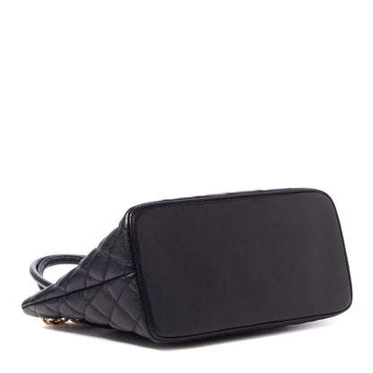 Chanel Caviar Quilted Medallion Tote Black 4 of 10