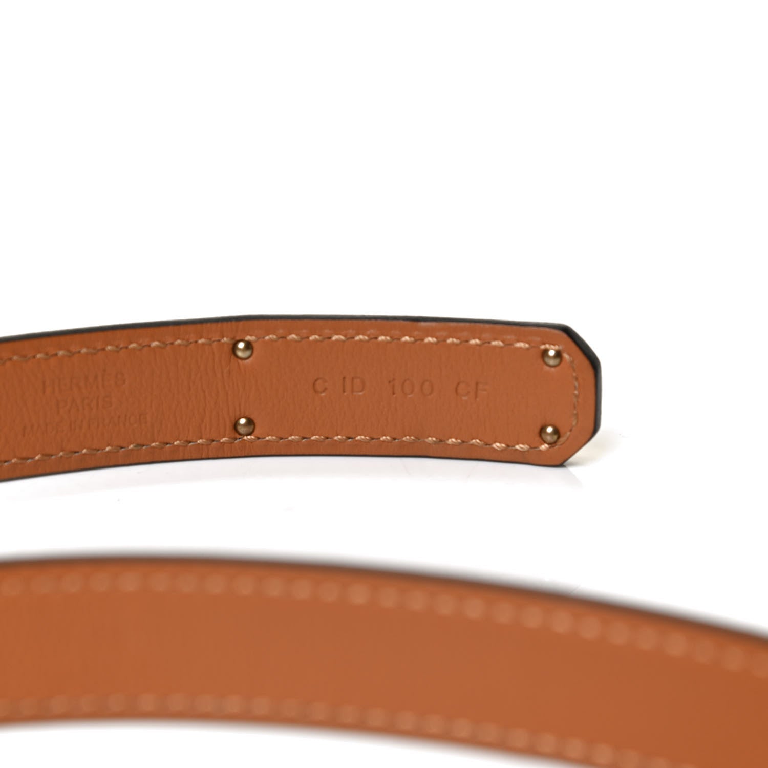 Hermes Epsom Kelly Belt Etoupe 5 of 6