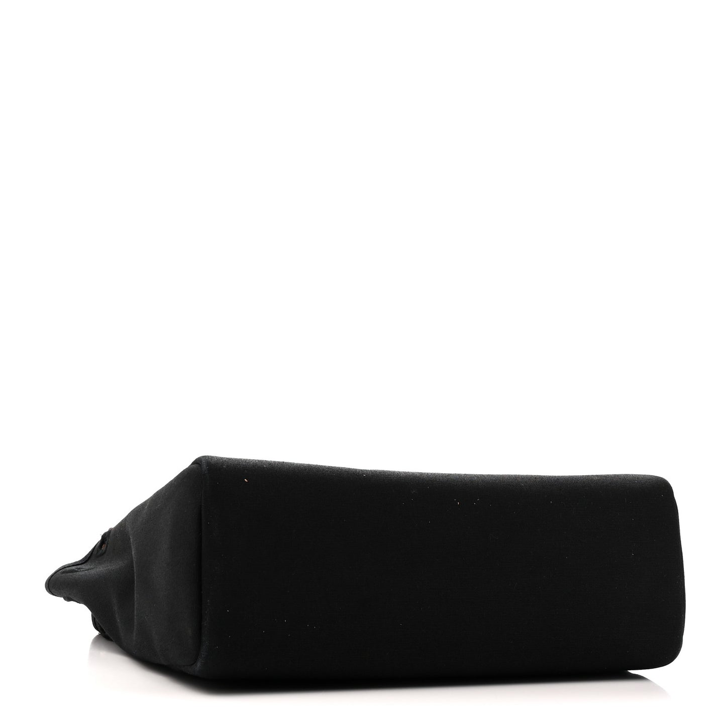 Toile Vache Calfskin Herbag 30 PM Black Natural