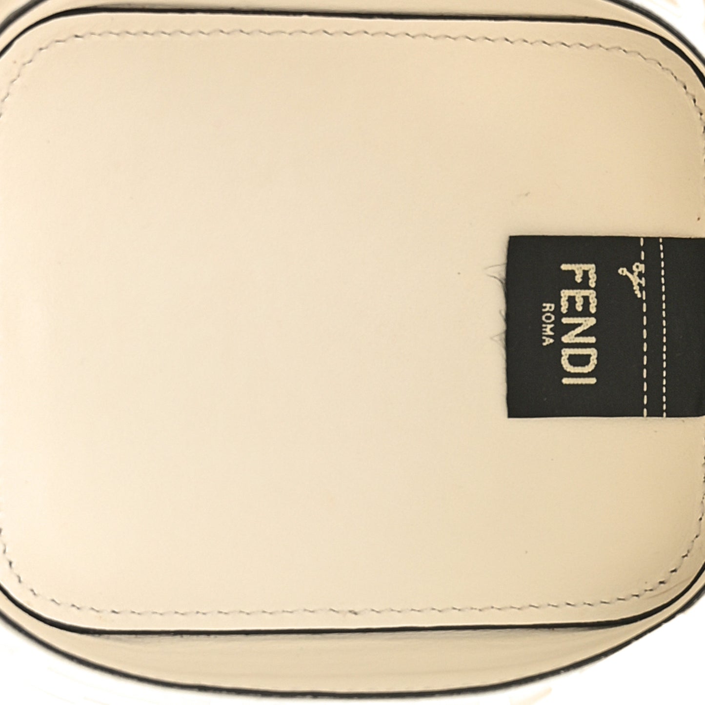 TPU FF Vitello Grace F is Fendi Mini Mon Tresor Bucket Bag White