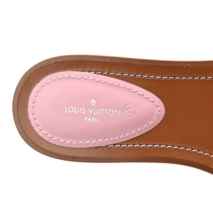 Louis Vuitton Monogram By The Pool Lock It Flat Mule 36 Pink 7 of 9