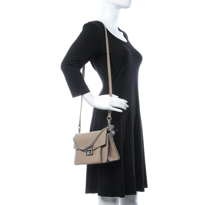 Givenchy Sugar Goatskin Small GV3 Shoulder Bag Beige 2 of 9