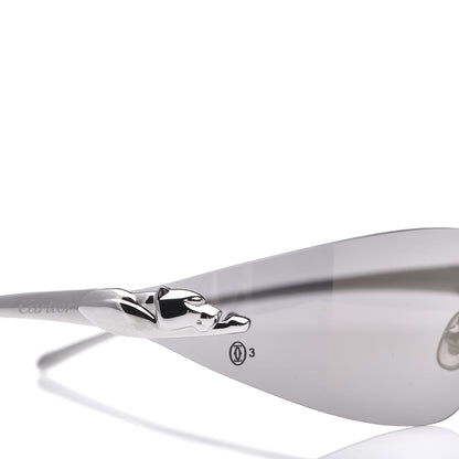 Cartier Panthere De Sunglasses Silver 7 of 8