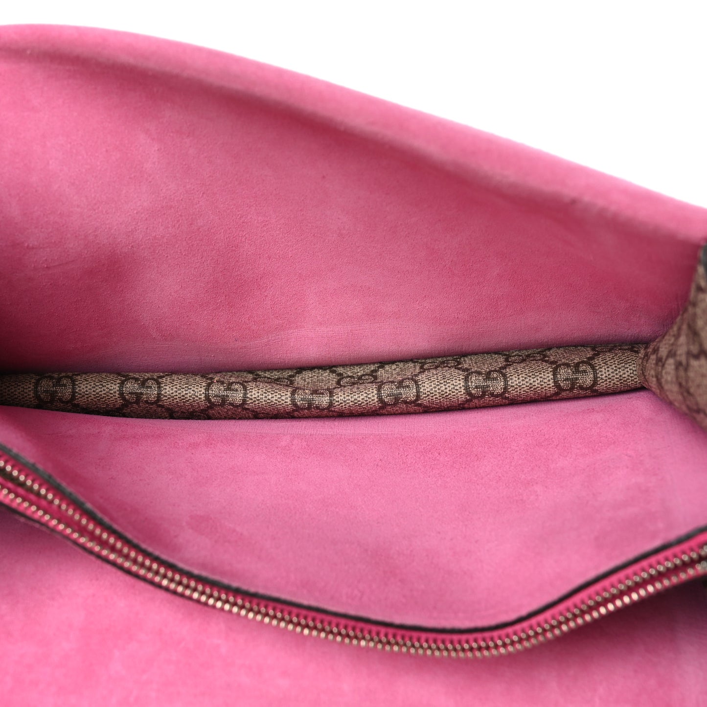 GG Supreme Monogram Small Dionysus Shoulder Bag Pink