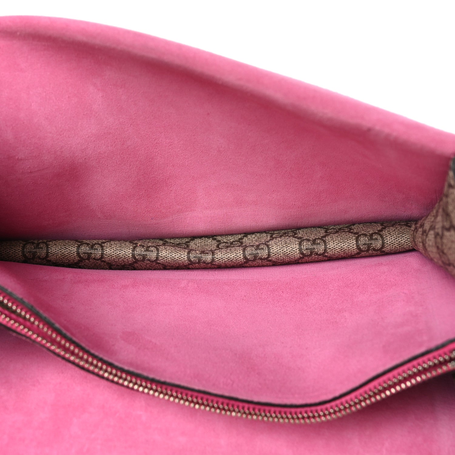 Gucci GG Supreme Monogram Small Dionysus Shoulder Bag Pink 6 of 12