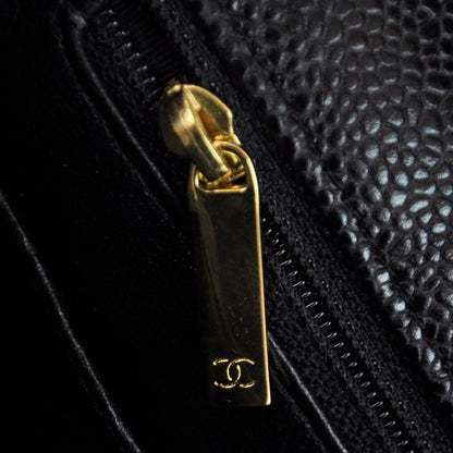 Chanel Caviar Jumbo Single Flap Black 7 of 11