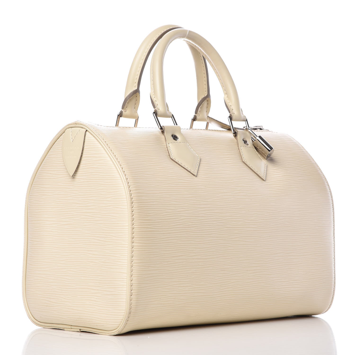 Louis Vuitton Epi Speedy 25 Ivory 3 of 9
