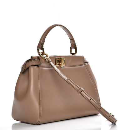 Fendi Nappa Mini Peekaboo Iconic Satchel Ratmusquet 4 of 11