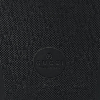 Gucci Rubber Womens Logo Slide Sandals 38 Black 6 of 12