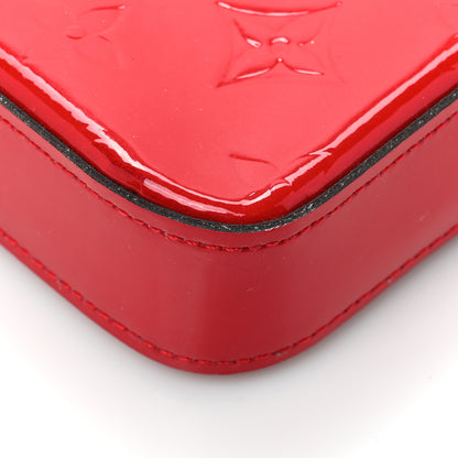 Louis Vuitton LOUIS VUITTON Vernis Felicie Pochette Chain Wallet Cherry 13 of 13