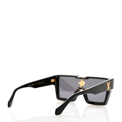 Louis Vuitton Acetate Swarovski Crystal Cyclone Sunglasses Z2053W Black 4 of 8