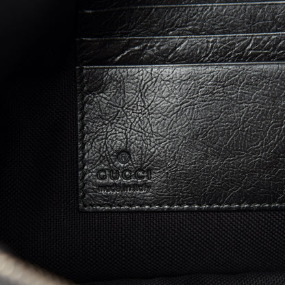 Gucci Fluffy Calfskin Morpheus Messenger Bag Black 10 of 12