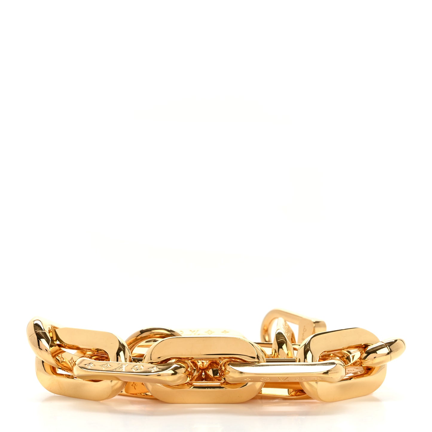 Metal Coussin MM Chain Strap Gold