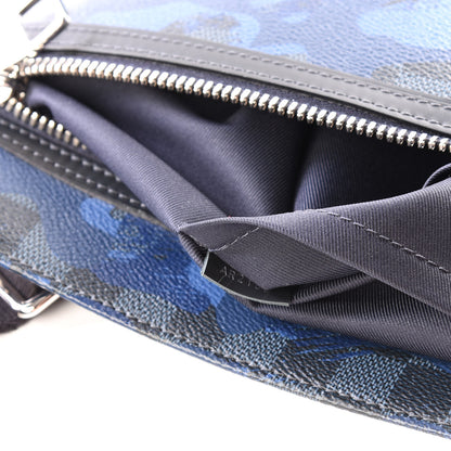 Louis Vuitton Damier Cobalt Camouflage Hunter Messenger Blue 8 of 9