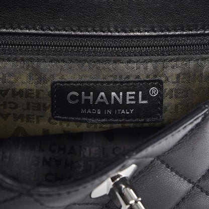 Chanel Lambskin Quilted Flap Bag Black 6 of 7