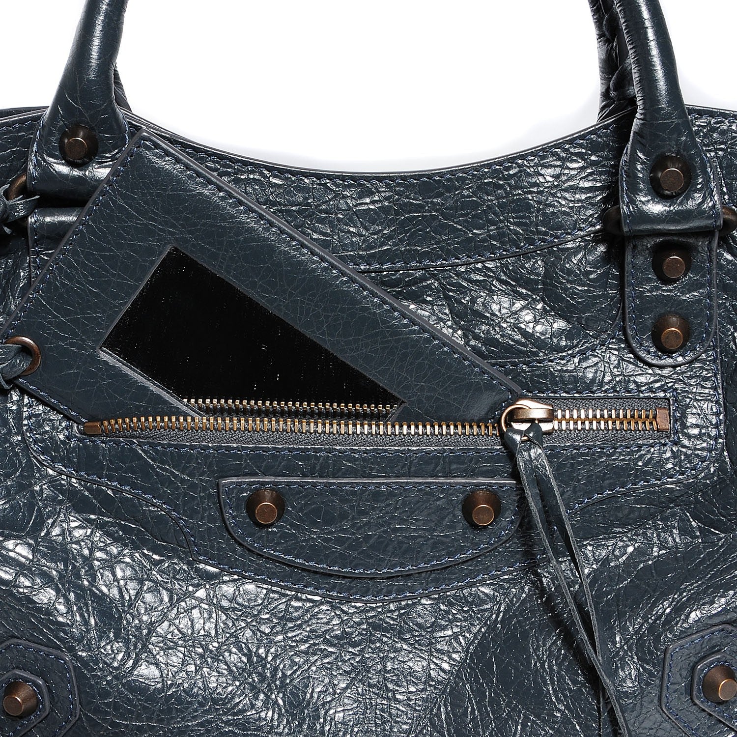 Balenciaga Agneau Classic Hardware Town Anthracite 12 of 14