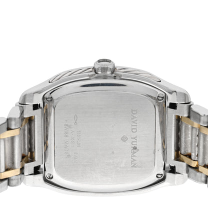 David Yurman Stainless Steel 18K Yellow Gold 35mm Thoroughbred Automatic Watch 4 of 4