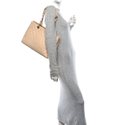 Chanel Caviar Quilted Grand Shopping Tote GST Beige Clair 2 of 10