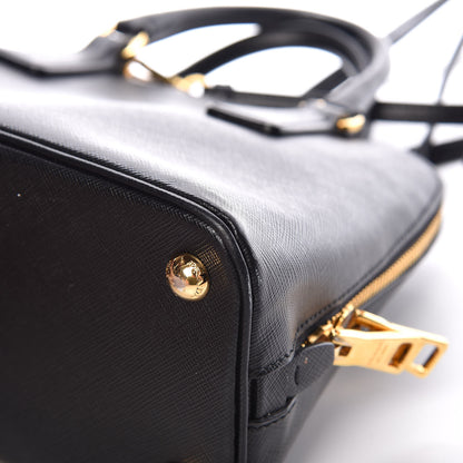 Prada Saffiano Lux Small Promenade Tote Black 10 of 14