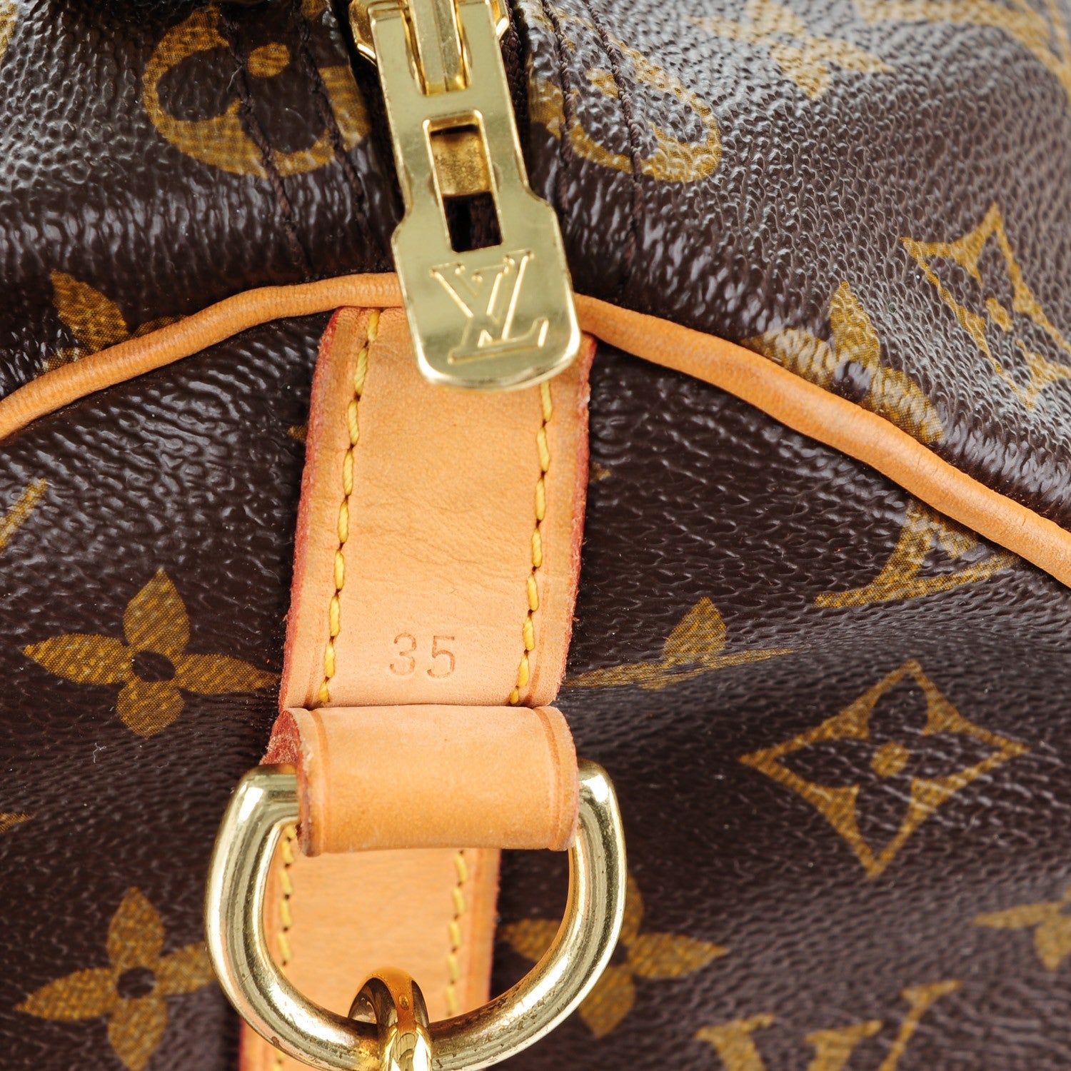 Louis Vuitton Monogram Speedy Bandouliere 35 10 of 10