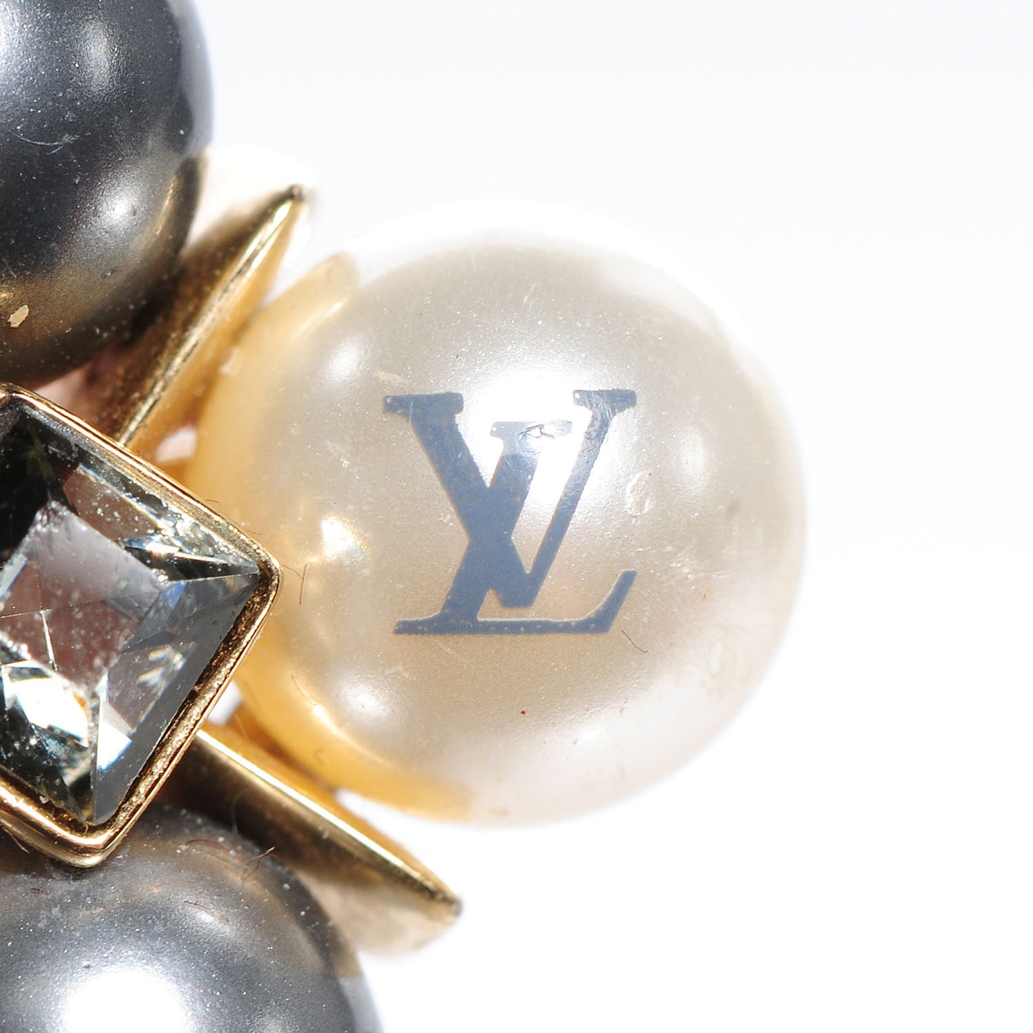 Louis Vuitton Pearl Cry Me A River Ring Medium 6.5 7 of 8