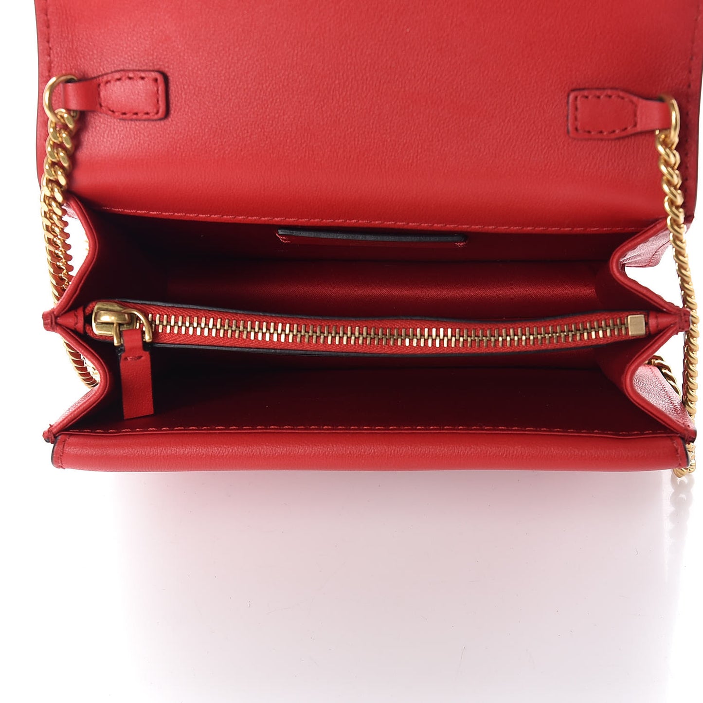 Smooth Calfskin Mini Vring Crossbody Bag Rouge Pur
