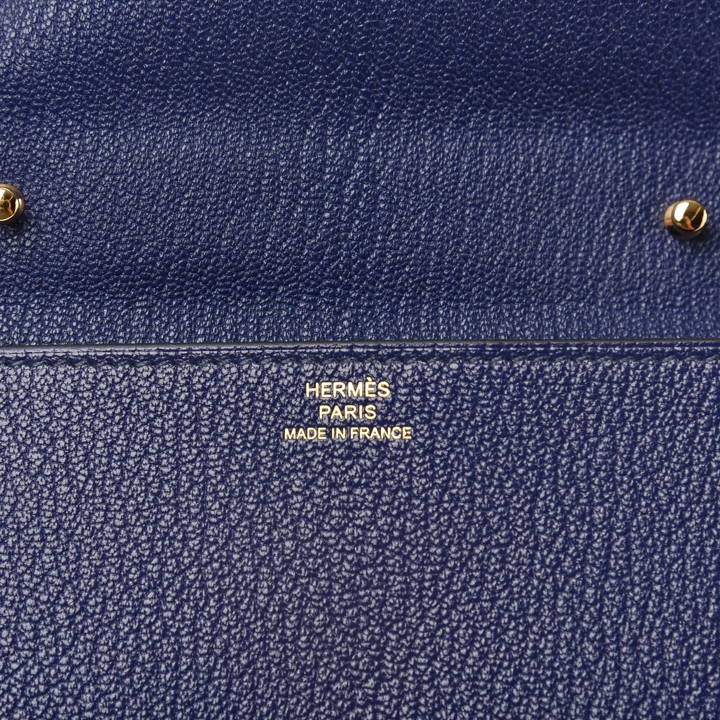 Chevre Mysore Clic 16 Wallet Blue Encre