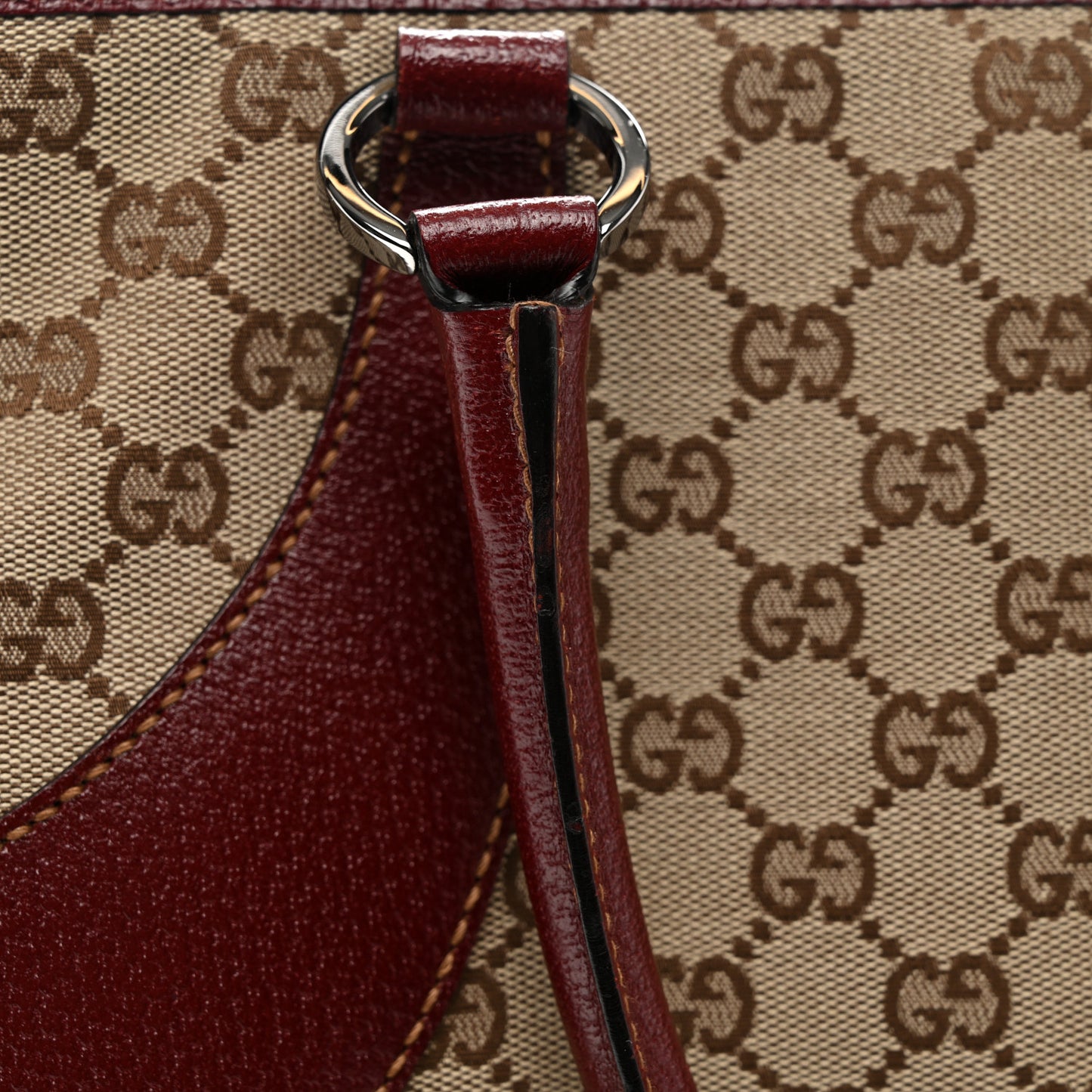 Monogram Shoulder Bag Red