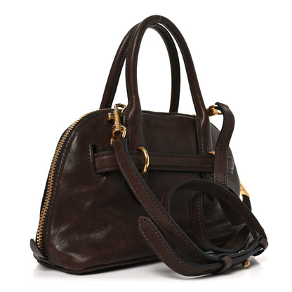Miu Miu Nappa Aviator Small Aventure Bag Radica 3 of 9