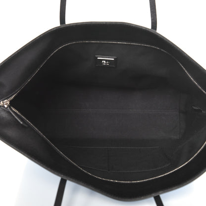 Fendi Vitello Elite Cuoio Monster Buggies Medium Roll Tote Blue Royal Black 5 of 8