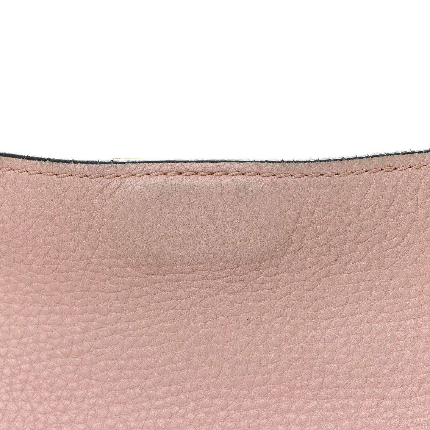 Pebbled Calfskin Small Rockstud Flip-Lock Messenger Bag Water Rose