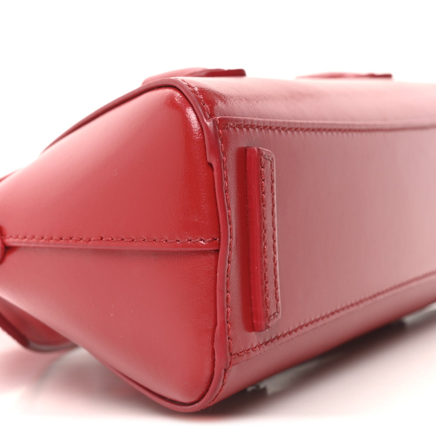 Box Calfskin Mini Antigona Stretch Red