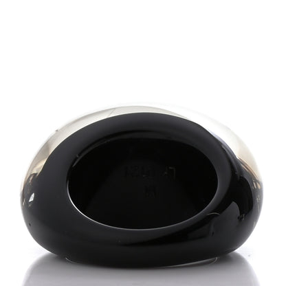 Louis Vuitton Resin Swarovski Crystal Inclusion Ring M Black 3 of 4
