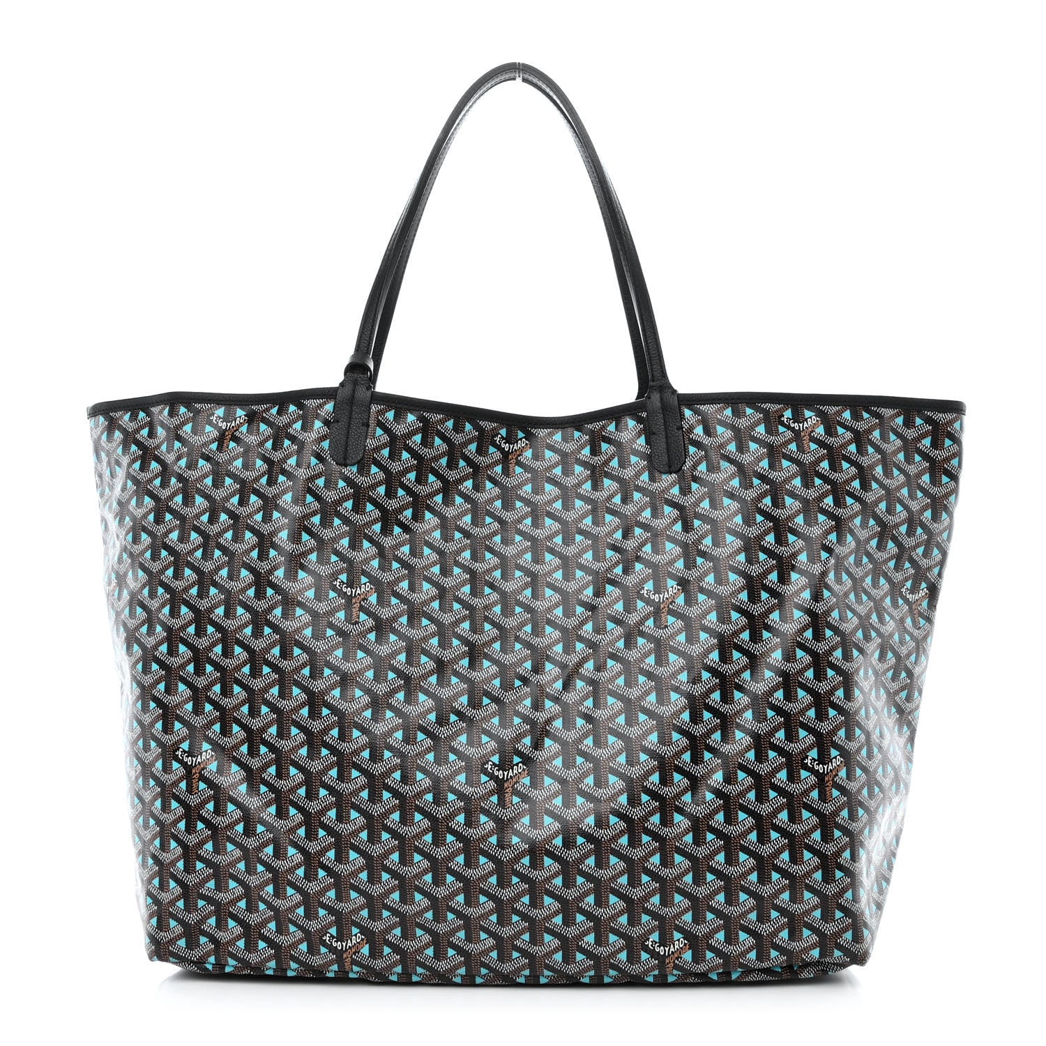 Goyard Goyardine Saint Louis Claire Voie GM Black Opaline 3 of 12
