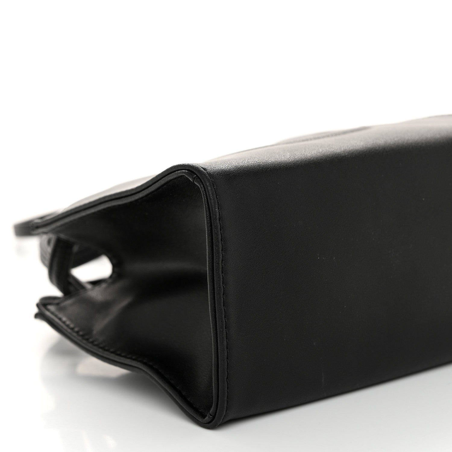 Telfar Vegan Leather Small Shopping Bag Black 8 of 9