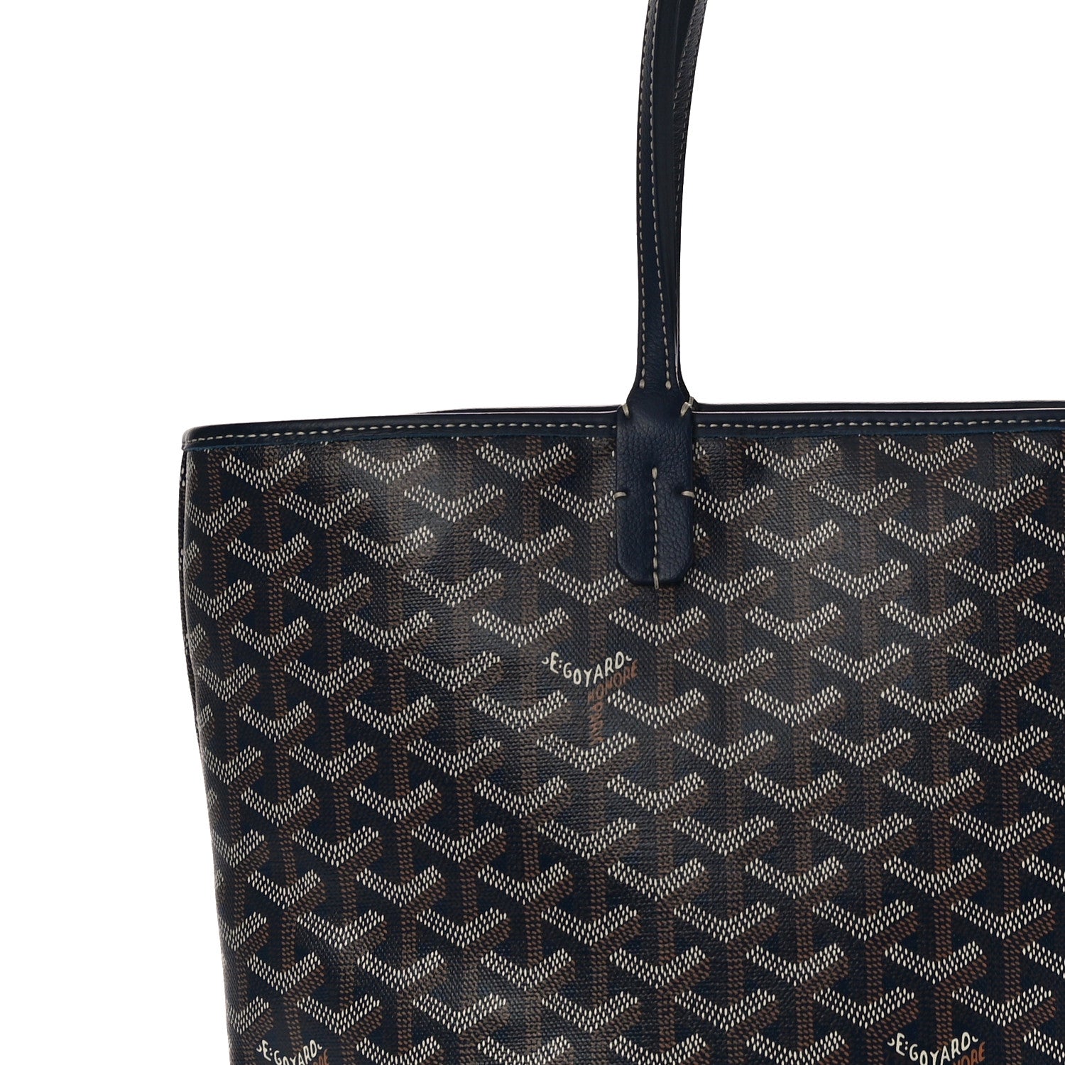 Goyard Goyardine Artois PM Navy 8 of 10