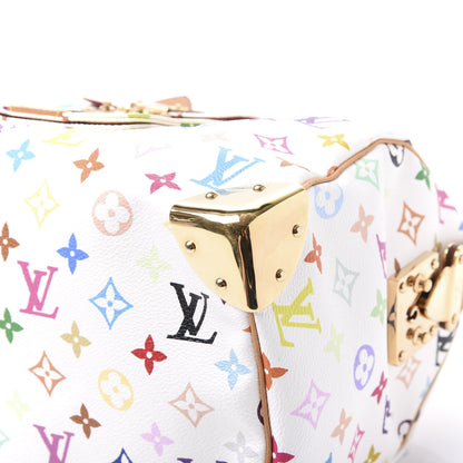 Louis Vuitton Monogram Multicolor Speedy 30 White 7 of 11