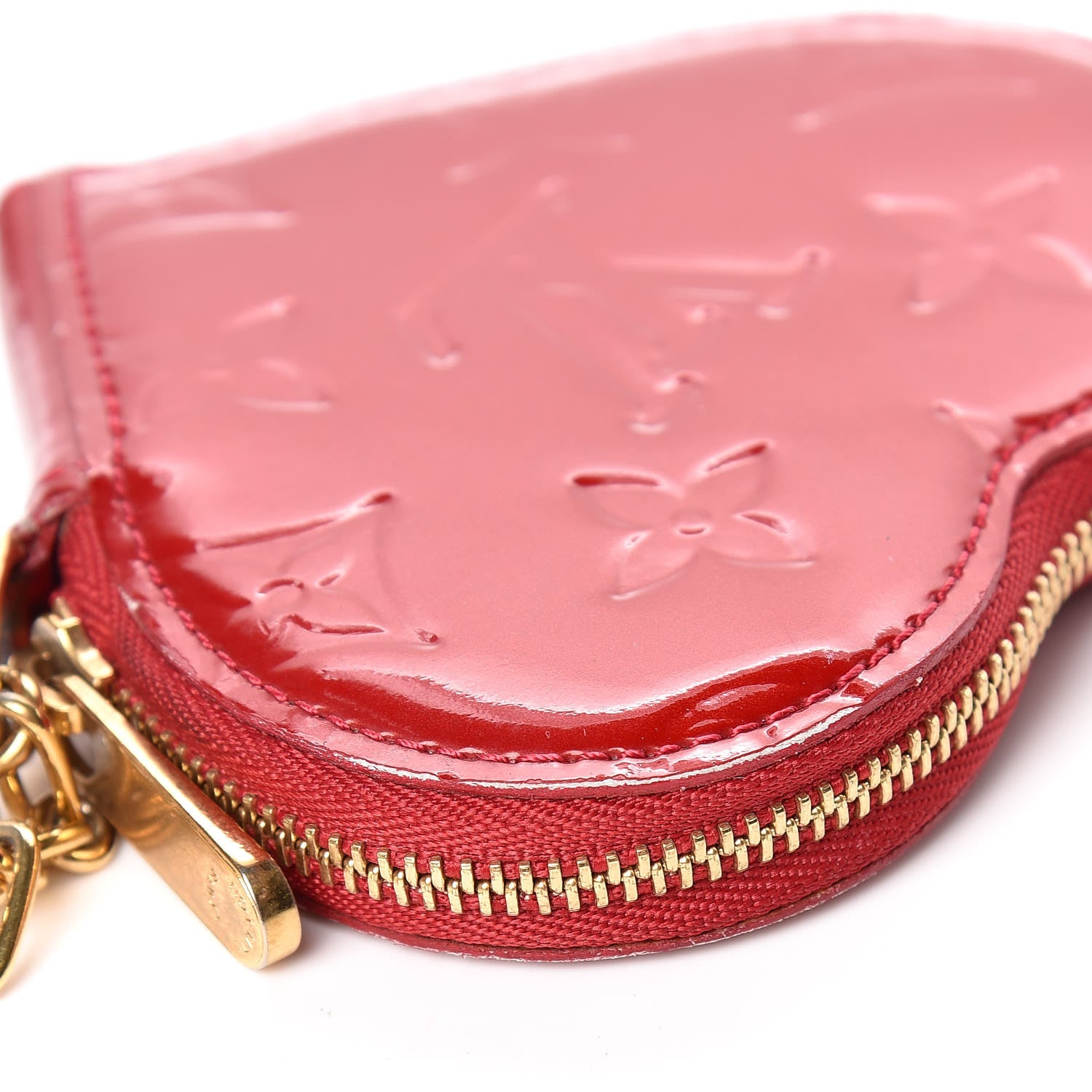 Louis Vuitton Vernis Coeur Heart Coin Purse Pomme D'Amour 10 of 10