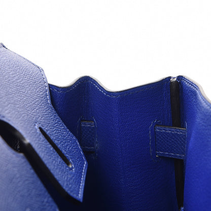 Hermes Epsom Birkin 30 Bleu Electrique 13 of 42