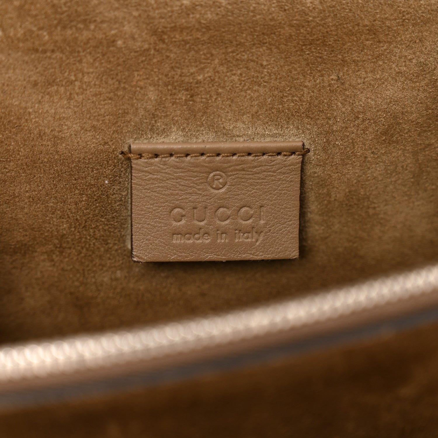Gucci GG Supreme Monogram Small Dionysus Shoulder Bag Taupe 6 of 12