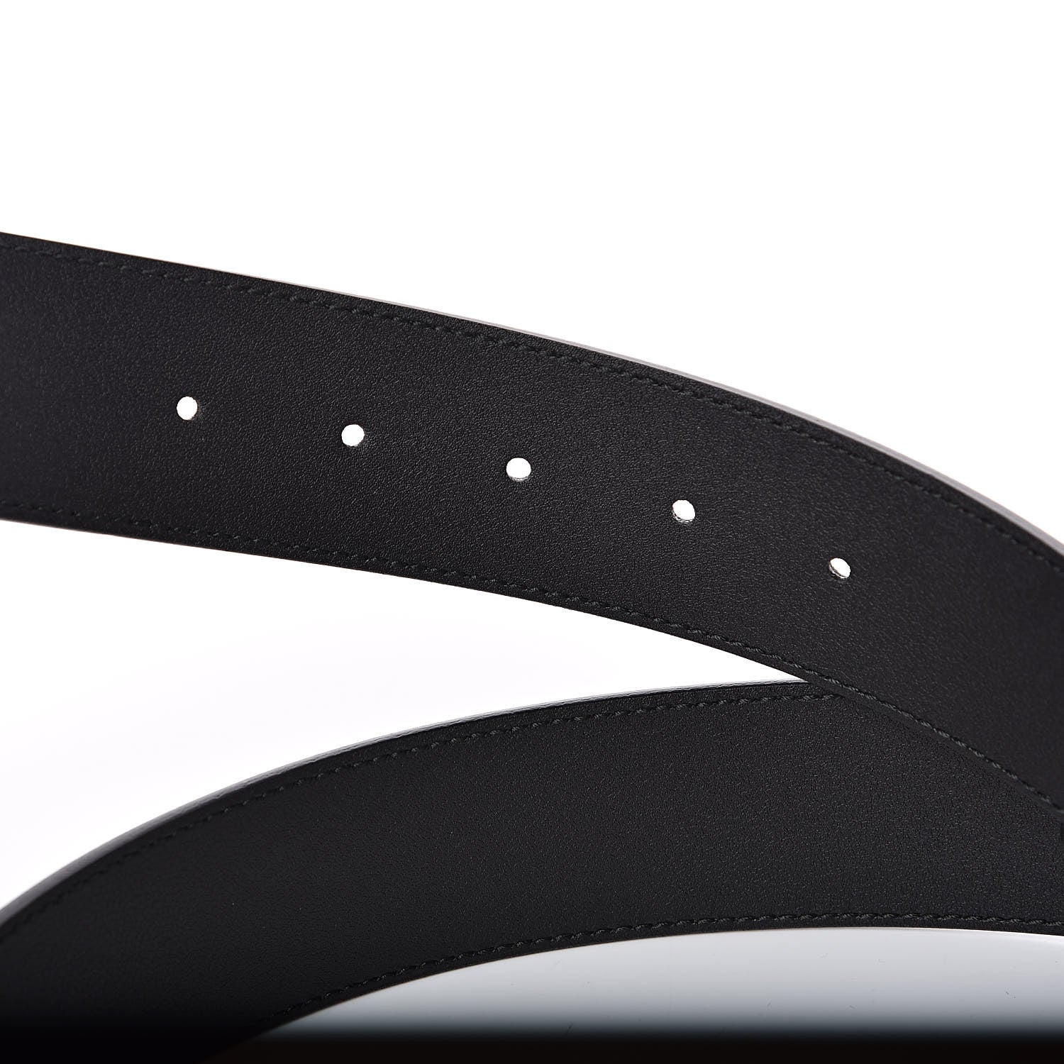 Gucci Calfskin Double G 40mm Belt 80 32 Black 4 of 6