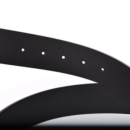 Gucci Calfskin Double G 40mm Belt 80 32 Black 4 of 6